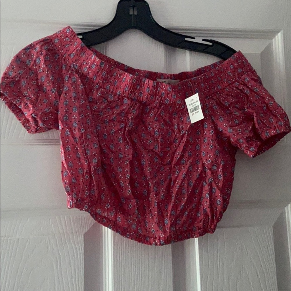 ABERCROMBIE KIDS CROP TOP SIZE MEDIUM NEW
